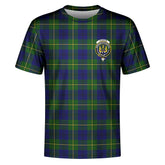 Johnson Modern Tartan Crest T-shirt